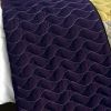 [Morning Glory] 3PC Vermicelli-Quilted Patchwork Quilt Set (Full/Queen Size)