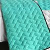 [Wonderful Melody] 3PC Vermicelli - Quilted Patchwork Quilt Set (Full/Queen Size)
