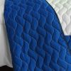 [Beginning] Vermicelli-Quilted Patchwork Geometric Quilt Set Full/Queen